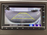 ☆バック時に後方がリアルタイム映像で確認☆駐車時や夜間のバック時に大活躍です☆