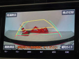 バックガイドモニターを装備しています、車庫入れもラクラクです。