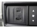充電用USBジャック(タイプC)をご用意!