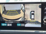 カラービジョンとガイド線で見やすいバックモニターと、全周囲が確認できるマルチビューモニターを装備。