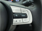◆アダプティブクルーズコントロール◆予め設定した車速内でクルマが自動的に加減速。前走車との適切な車間距離を維持しながら追従走行します。【LKAS】車線維持支援システムでステアリング操作を支援。