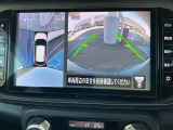 アラウンドビューは4方のカメラで真上から車を見たようにモニタで確認ができる日産自慢の装備です。周辺の安全確認、小さなお子様や障害物も確認できるので、駐車のしやすさだけでなく、事故防止にも役立ちます♪