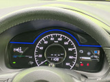 速度や走行に関する情報が正面にまとまり、運転中も確認しやすい配置です。表示内容をひと目で把握しやすく、前方への注意を保ちながら日々の運転にお役立ていただけます。