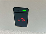【SOSコール] 急病時や危険を感じた時、スイッチを押すと専門のオペレータに繋がって警察や消防への連携をサポートしてくれます