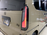 視認性がいいテールランプ。後続車にも存在をアピール。