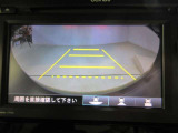 バックガイドモニターで、後方を確認しながら安心して駐車することができます。運転初心者も熟練者も必須の機能ですよ!