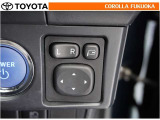 電動格納ミラーは、スイッチで簡単操作!狭いスペースでの取り回しや駐車時に大変重宝します。