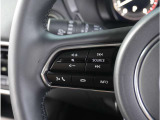 【ステアリングスイッチ】運転中、前方から目線をそらすことなく、オーディオ等の操作が可能な便利機能。安心&快適ドライブにはマストな装備。