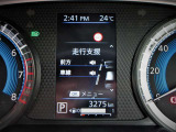 エマージェンシーブレーキを始めとする先進の安全運転支援技術を備えています。