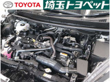 エンジンルームもクリーニング済みです。きれいにしているとトラブルの早期発見が出来ますね!