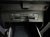 ETC車載器付きです。高速道路の料金所もスムーズに通過できます。