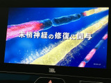 色鮮やかな映像を画面いっぱいに表示でき、停車中のひとときにテレビ番組などを楽しめます。映像を見たい時に画面で確認できる、うれしい装備です。