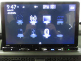 純正ギャザズ11.4インチコネクトナビ(LXM-247VFLi) フルセグTVを装着しています。