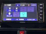 ワンセグテレビ、CD、Bluetoothオーディオなどが楽しめます。
