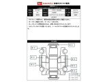 出庫時の車両状態シートです。写真に写りきらない凹み等を確認できます。