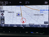 ホンダ純正メモリーナビ付きなので、迷わず目的地まで安心。