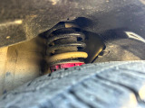 【車高調】車高が低くなり、スタイリッシュな見た目となっております。車両の重心が下がる事で、走行時の安定性も向上します♪