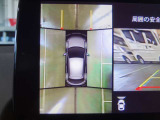 車両周辺の確認を補助する360&deg;ビュー・モニターです。