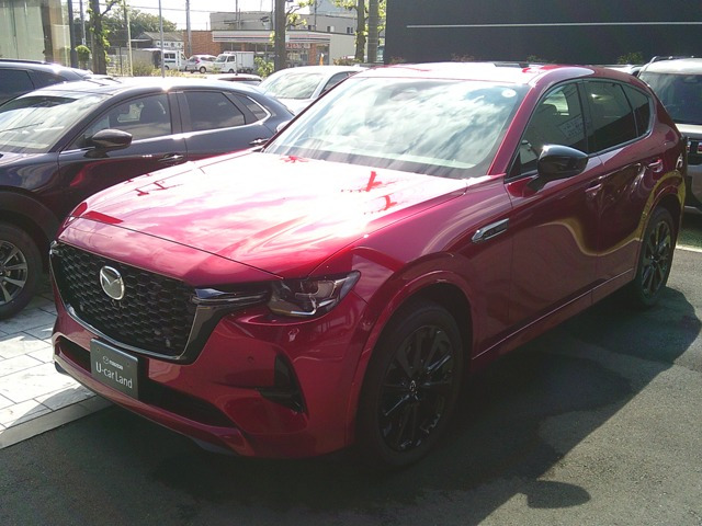 CX-60 3.3 XD ハイブリッド ドライブ エディション バーガンディレザーPKG ディーゼ...