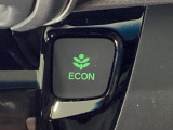 ★ECONスイッチ★ エコドライブを加速しよう!スイッチをONにすると、運転の仕方によるロスを抑え込み燃費をよくするようクルマが頑張ります(*^ー^*)燃費向上にチャレンジ♪