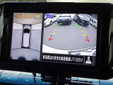 アラウンドビュー☆空から見下ろすような視点で、スムーズな駐車と安全確認をサポート!運転の心強い味方になってくれます♪