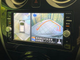 【アラウンドビューモニター】専用のカメラにより、上から見下ろしたような視点で360度クルマの周囲を確認することができます☆死角部分も確認しやすく、狭い場所での切り返しや駐車もスムーズに行えます。