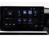 Android AUTOやApple CarPlay対応のディスプレイオーディオ。スマートフォンのナビアプリを表示可能。