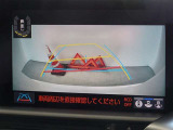 バックガイドモニターを装備しています、車庫入れもラクラクです。