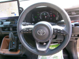 握りやすい大きなハンドルで運転しやすいです♪