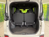 普段のお買い物や通勤、送迎等に十分な荷室スペースを確保しております。セカンドシートを倒すと、大きな荷物の積載も可能です♪