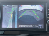 左サイドカメラとフロントカメラ運転席から死角となりやすい車両左前部分や前方部分もバッチリ見えます♪