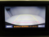 バックモニター装着車は後退時の強い味方です♪車庫入れや縦列駐車の際、後退操作の参考になるガイドラインをナビ画面に表示します。