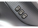 運転席シートポジションメモリー機能 アクセスキー1つに付きシートポジションを2つメモリーすることができます。