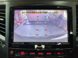 液晶画面が大きいため安心してバックができます。