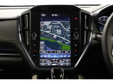 縦長の11.6インチ大型モニターナビを搭載。画面が大きいので地図も見やすいです。Bluetoothオーディオやアップルカープレイ、ハンズフリー通話機能にフルセグTVなどを搭載。