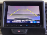 便利な3ビュー切り替え、ガイド線表示付きのバックカメラです。後退時、後方の視界をサポートします