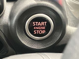 【プッシュ式エンジン】プッシュ式エンジンスタートでブレーキを踏んでボタンを押すだけでエンジン始動がスムーズ!!鍵をカバンに入れているだけでエンジンの始動が可能★とても便利な機能です