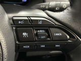 クルーズコントロールを装備。一定速度でのクルージングをサポートし、長時間の運転によるドライバーの疲労を軽減します。