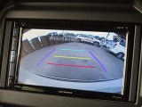 車庫入れもお任せのバックカメラ付き!