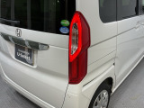 視認性がいいテールランプ。後続車にも存在をアピール。