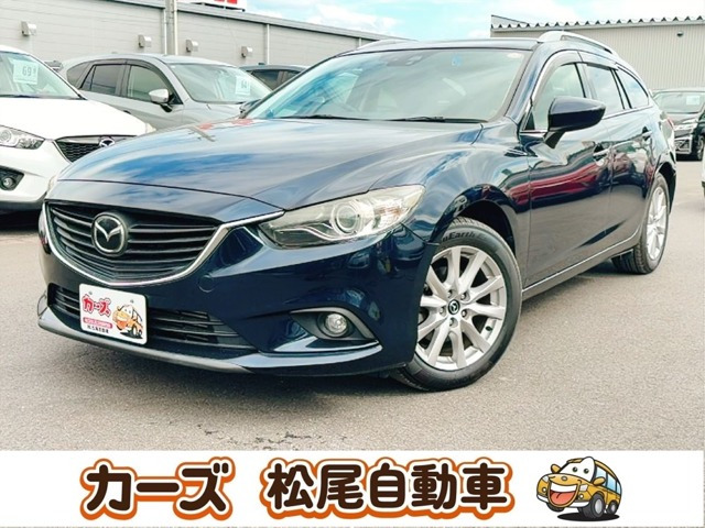 アテンザワゴン 2.2 XD 純正ナビ バックモニター