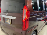 視認性がいいテールランプ。後続車にも存在をアピール。