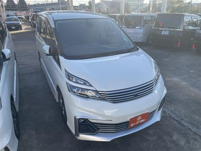 セレナ 2.0 ライダー 禁煙車 後席モニター 純正9インチナビ