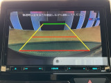 バックカメラ付きで後方の確認も安心です!スムーズな駐車・車庫入れをサポートいたします!