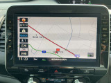 ナビゲ-ション装備です。目的地までのルート案内や渋滞情報の確認がスムーズに行えます。