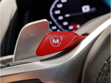【パドルシフト付】Mマルチステアホイルに付随する「パドル・シフト」F1マシン感覚でシフトチェンジが可能となりよりドライビングの楽しさを演出します
