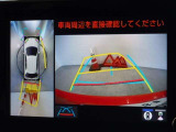 バックガイドモニターを装備しています、車庫入れもラクラクです。パノラミックビューモニターを搭載しています、上からの画像も表示されます。
