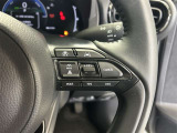 前方の車との車間を設定し、スピードを上げたり緩めたりを自動で行ってくれる追尾式の「レーダークルーズ」。上級装備の一つです!高級車にしかつかない嬉しい機能です。