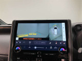 安全機能のバックモニター&全周囲モニターも装備です。