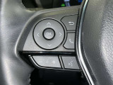ステアリングスイッチ装備!運転しながら手元でオーディオの操作などができます。